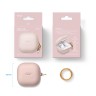 Силиконовый чехол Elago Silicone Hang case для Galaxy Buds 2/Live/Pro, Sand Pink
