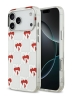 DKNY для iPhone 17 Pro Max чехол IML Electroplated Hearts Metal camera Hard White (MagSafe)