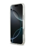 DKNY для iPhone 17 Pro Max чехол IML Electroplated Hearts Metal camera Hard White (MagSafe)