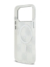 DKNY для iPhone 17 Pro Max чехол IML Electroplated Hearts Metal camera Hard White (MagSafe)