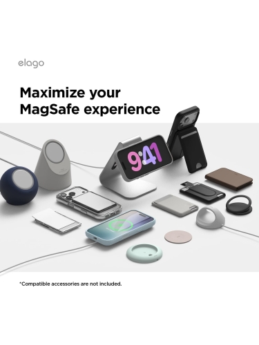 Elago для iPhone 17 Pro чехол Magnetic Silicone Brown (MagSafe)