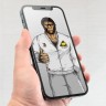 Защитное стекло BLUEO Silk Full Cover Anti-Static для iPhone 12 Pro Max