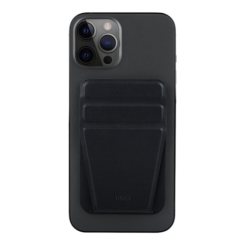 Бумажник Uniq LYFT Magnetic с функцией подставки, черный