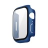 Чехол со стеклом Uniq Legion 9H Curved glass для Apple Watch 45 мм, синий
