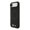 BMW для iPhone Air чехол M-series PU Full Wrapped Metal logo & Cam Hard Black (MagSafe)