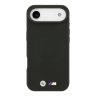 BMW для iPhone Air чехол M-series PU Full Wrapped Metal logo & Cam Hard Black (MagSafe)