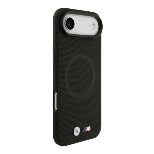 BMW для iPhone Air чехол M-series PU Full Wrapped Metal logo & Cam Hard Black (MagSafe)