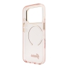 Guess для iPhone 17 Pro Max чехол IML Script Metal logo and Camera Hard Pink (MagSafe)