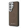 Karl Lagerfeld для Galaxy S26 Ultra чехол PU Debossed Initials Metal camera Hard Brown (MagSafe)