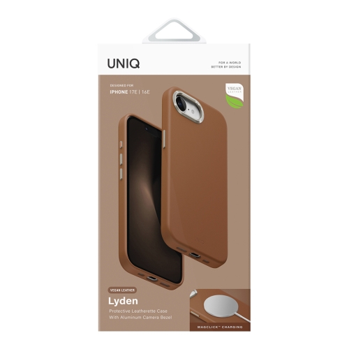 Uniq для iPhone 17e/16e чехол Lyden Caramel (Magsafe)