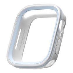 Чехол Elago DUO case для Apple Watch 7/6/SE/5/4 41/40 мм, прозрачный/голубой