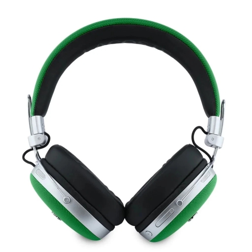 Lacoste наушники беспроводные накладные Bluetooth HP LH03 ENC Over-ear Lacquer logo Estragon green