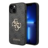 Чехол Guess 4G Big metal logo Hard для iPhone 14, серый