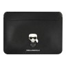 Чехол-папка Karl Lagerfeld Saffiano Sleeve Ikonik Patch для ноутбуков 13-14 дюймов, черный