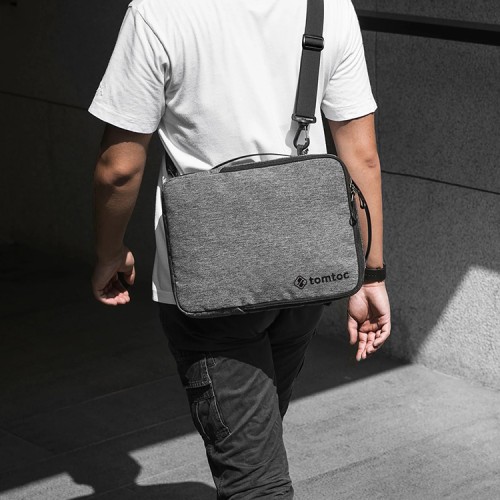 Сумка-папка Tomtoc DefenderACE Laptop Shoulder Bag H14 для Macbook Pro 16", серая