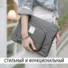 Elago для ноутбуков 14"/ Macbook Pro 14" чехол LapTop Pocket Sleeve Dark Grey