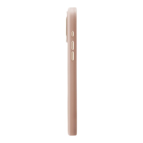 Uniq для iPhone 15 Pro Max чехол COEHL MUSE Leatherette with Strap Dusty Nude (MagSafe)