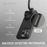 Elago для iPhone 15 Pro чехол Soft silicone (Liquid) Black (MagSafe)