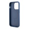 Guess для iPhone 15 Pro чехол PU 4G Stripes Hard Blue (MagSafe)