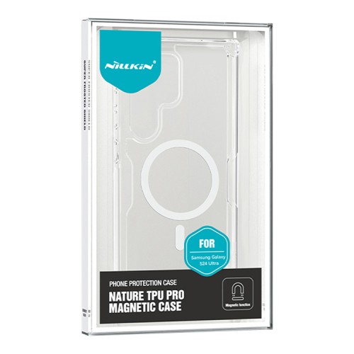 Nillkin для Galaxy S24 Ultra чехол Nature TPU Pro Magnetic, прозрачный