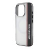 AMG для iPhone 16 Pro Max чехол PC/TPU Double layer Bow Lines White (MagSafe)