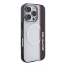 AMG для iPhone 16 Pro Max чехол PC/TPU Double layer Bow Lines White (MagSafe)
