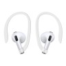 Uniq для Airpods 4 чехол NEXO Liquid silicone +carabin +Sports ear hooks Pacific Blue