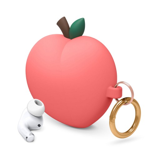 Чехол Elago Peach Hang case для AirPods Pro, красный
