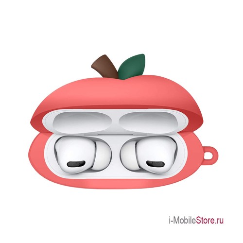 Чехол Elago Peach Hang case для AirPods Pro, красный