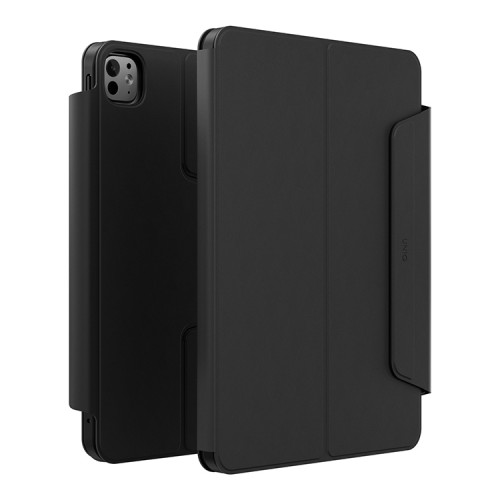 Uniq чехол для iPad Pro 13 (2024) ROVUS SnapMount Magnetic 360 Rotating Detachable Black