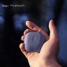 Силиконовый чехол Elago Silicone Hang case для Galaxy Buds 2/Live/Pro, Lavender Grey