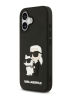 Karl Lagerfeld для iPhone 17 чехол 3D Rubber NFT Karl & Choupette Hard Black