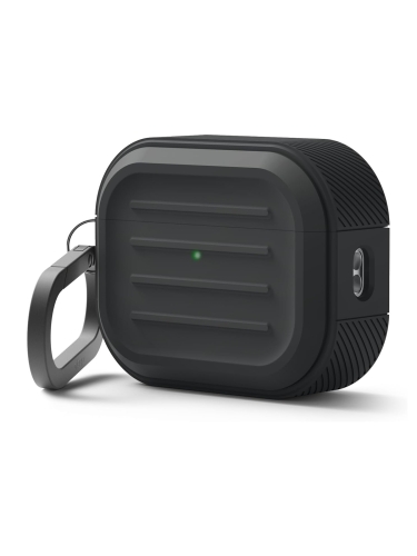 Elago для AirPods Pro 3 чехол Armor Silicone Hang case Black