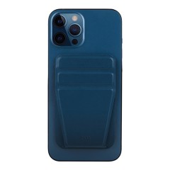 Бумажник Uniq LYFT Magnetic с функцией подставки, синий