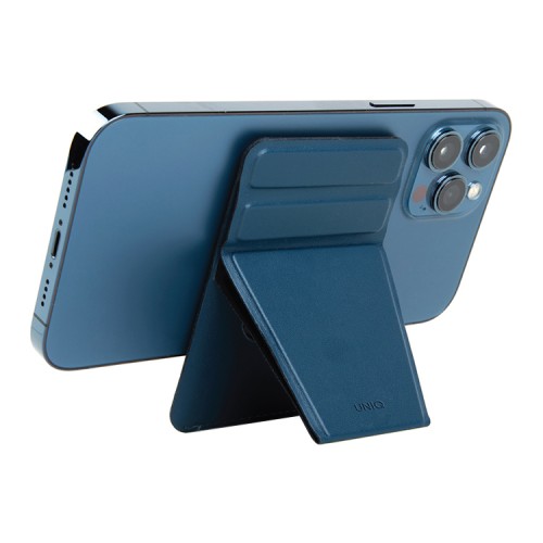 Бумажник Uniq LYFT Magnetic с функцией подставки, синий