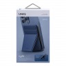 Бумажник Uniq LYFT Magnetic с функцией подставки, синий