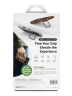 Uniq для iPhone 17 Pro чехол Heldro PRO Leatherette + FlexGrip & Camera stand Clay (MagSafe)