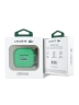 Lacoste для AirPods 4 чехол Liquid silicone Croc Logo Green