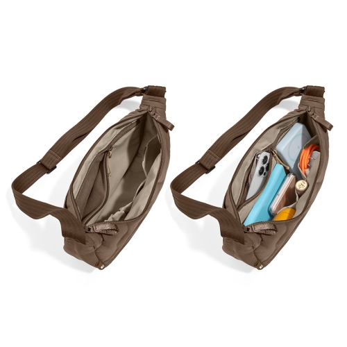 Tomtoc Travel сумка для  аксессуаров Terra-T34 Puffy Light Crossbody Bag 3.5L Earthshade