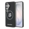 Karl Lagerfeld для Galaxy S26 Ultra чехол IML NFT Choupette Head on logo Hard Black (MagSafe)