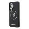 Karl Lagerfeld для Galaxy S26 Ultra чехол IML NFT Choupette Head on logo Hard Black (MagSafe)
