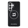 Karl Lagerfeld для Galaxy S26 Ultra чехол IML NFT Choupette Head on logo Hard Black (MagSafe)
