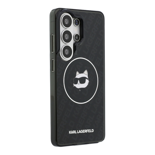 Karl Lagerfeld для Galaxy S26 Ultra чехол IML NFT Choupette Head on logo Hard Black (MagSafe)