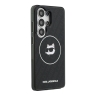 Karl Lagerfeld для Galaxy S26 Ultra чехол IML NFT Choupette Head on logo Hard Black (MagSafe)