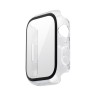 Чехол со стеклом Uniq Legion 9H Curved glass для Apple Watch 45 мм, прозрачный