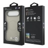 BMW для iPhone Air чехол M-series PU Full Wrapped Metal logo & Cam Hard Grey (MagSafe)
