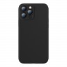 Чехол Baseus Liquid Silica Gel Protective для iPhone 13 Pro Max, черный
