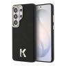 Karl Lagerfeld для Galaxy S26 Ultra чехол PU Full Wrapped K HEAD Metal logo & Cam Hard Black (MagSafe)