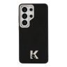 Karl Lagerfeld для Galaxy S26 Ultra чехол PU Full Wrapped K HEAD Metal logo & Cam Hard Black (MagSafe)