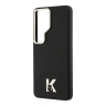 Karl Lagerfeld для Galaxy S26 Ultra чехол PU Full Wrapped K HEAD Metal logo & Cam Hard Black (MagSafe)